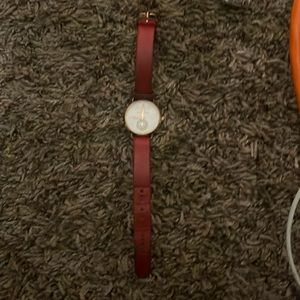 Michael Kors watch with leather band